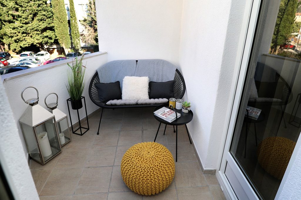 une terrasse